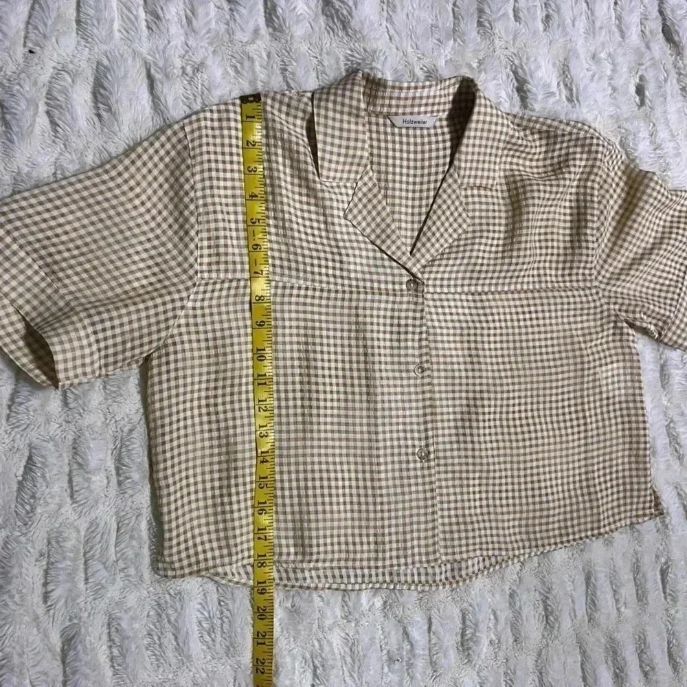 HOLZWEILER Women’s Cropped Oversized Shirt - Picture 12 of 12